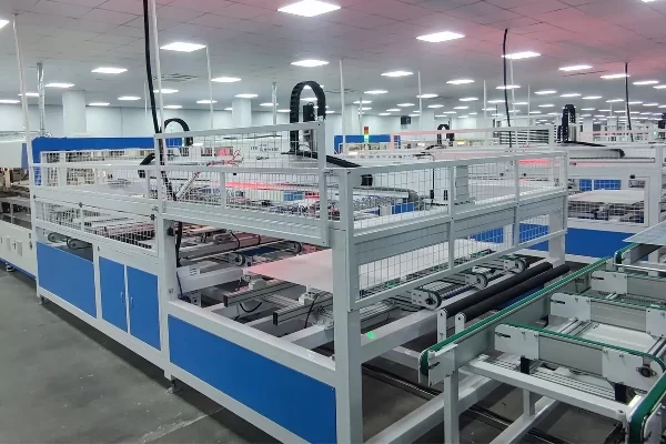 Full Automatic Solar Cell String Layup Machine Combined Half Cut Cell